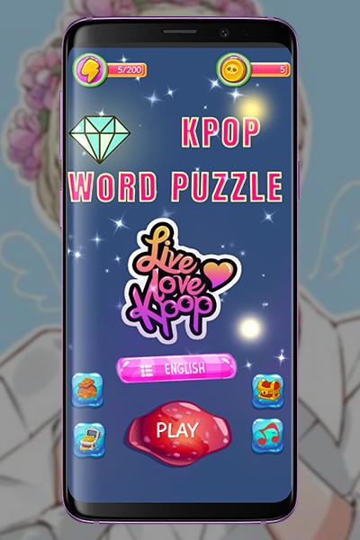 KPOP Word Puzzle Game