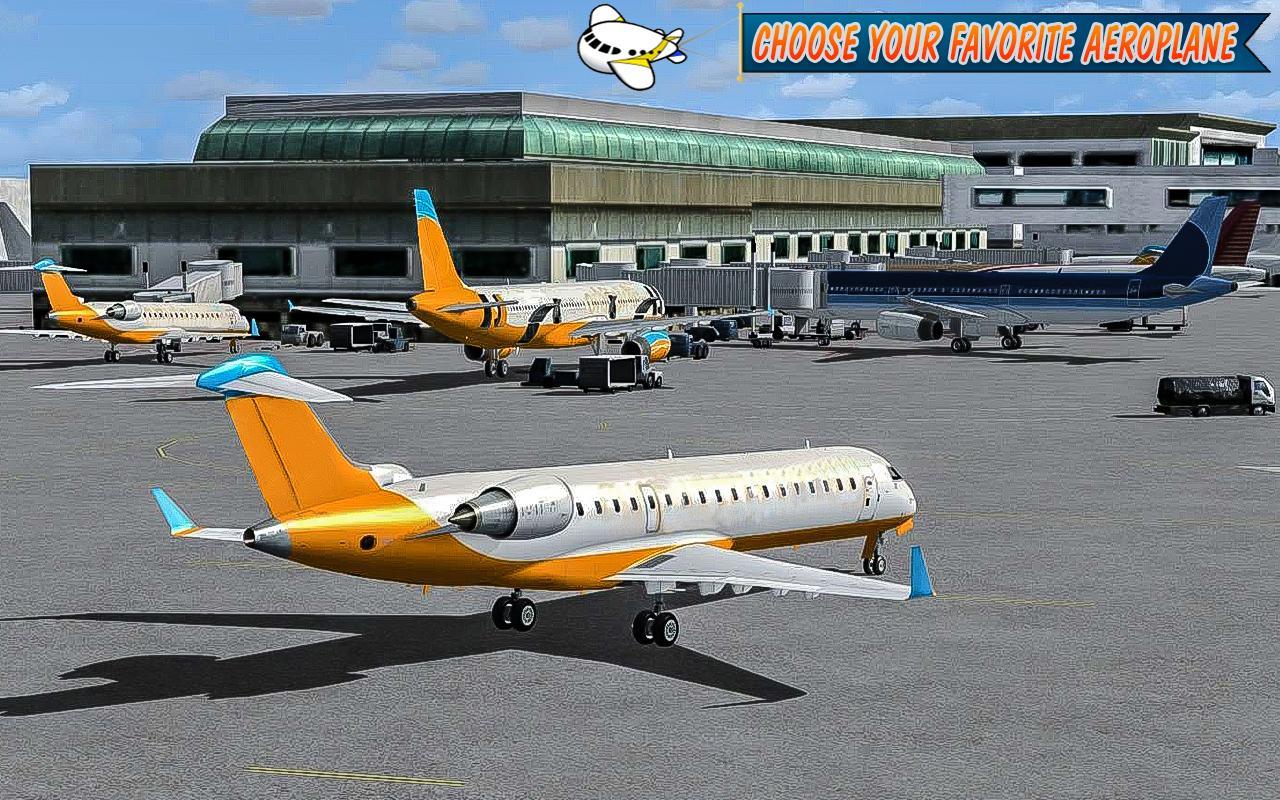 Airplane Simulator 2017 Driver: Airplane Flying 3D