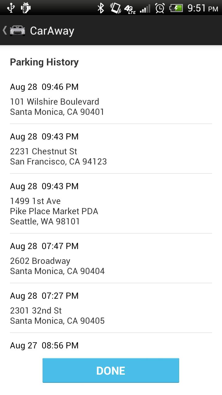 CarAway - Find My Car