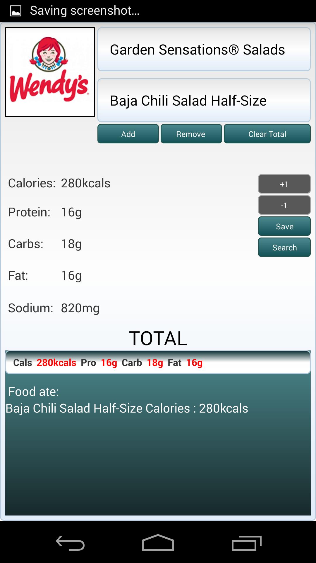 N4 Fast Food Calorie LITE
