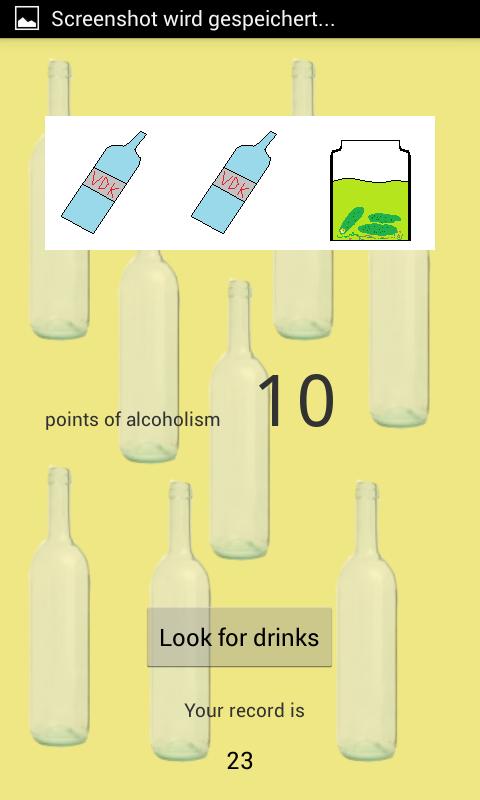 Drunkard simulator Alcomat