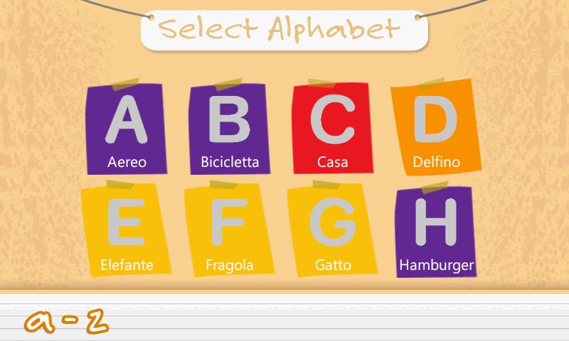 Learn Italian Alphabets