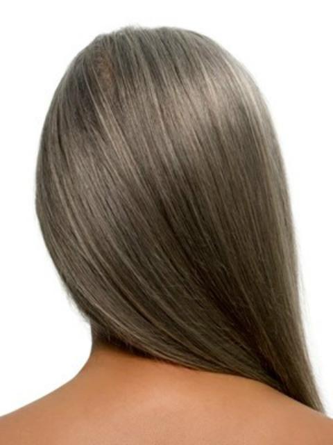 gray hair tips