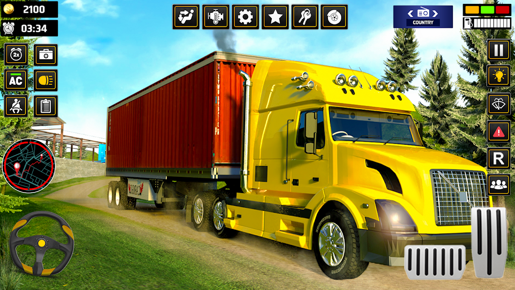 Truck Driving Transport Sim 3D