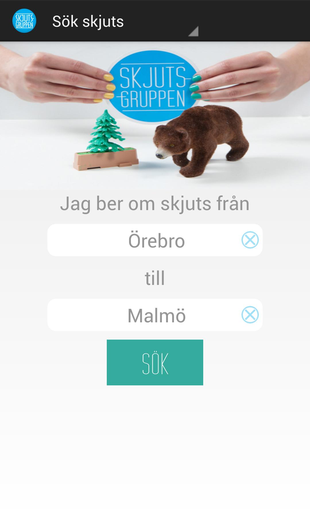 Skjutsgruppen - ridesharing