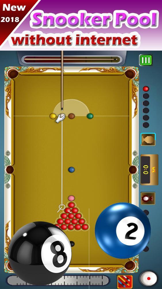 Billiard 8 ball pool and Snooker 2018