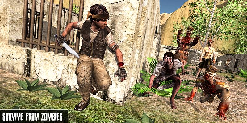 Zombie Jail Prison Escape Mission 2019