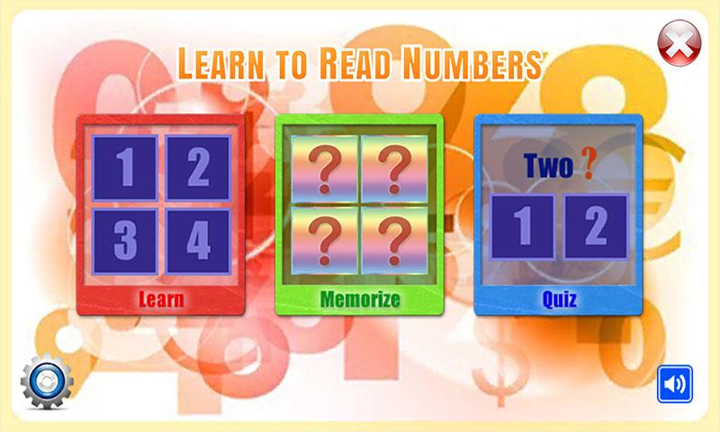 Learn to Read Numbers
