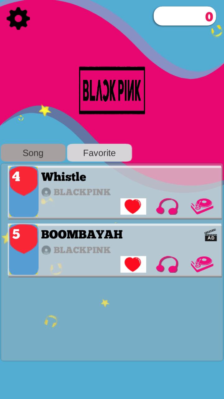 Blackpink Kpop Piano Game