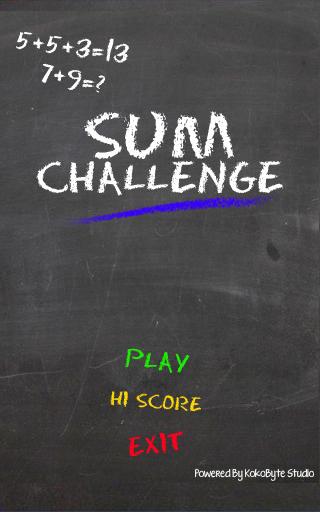 Sum Challenge