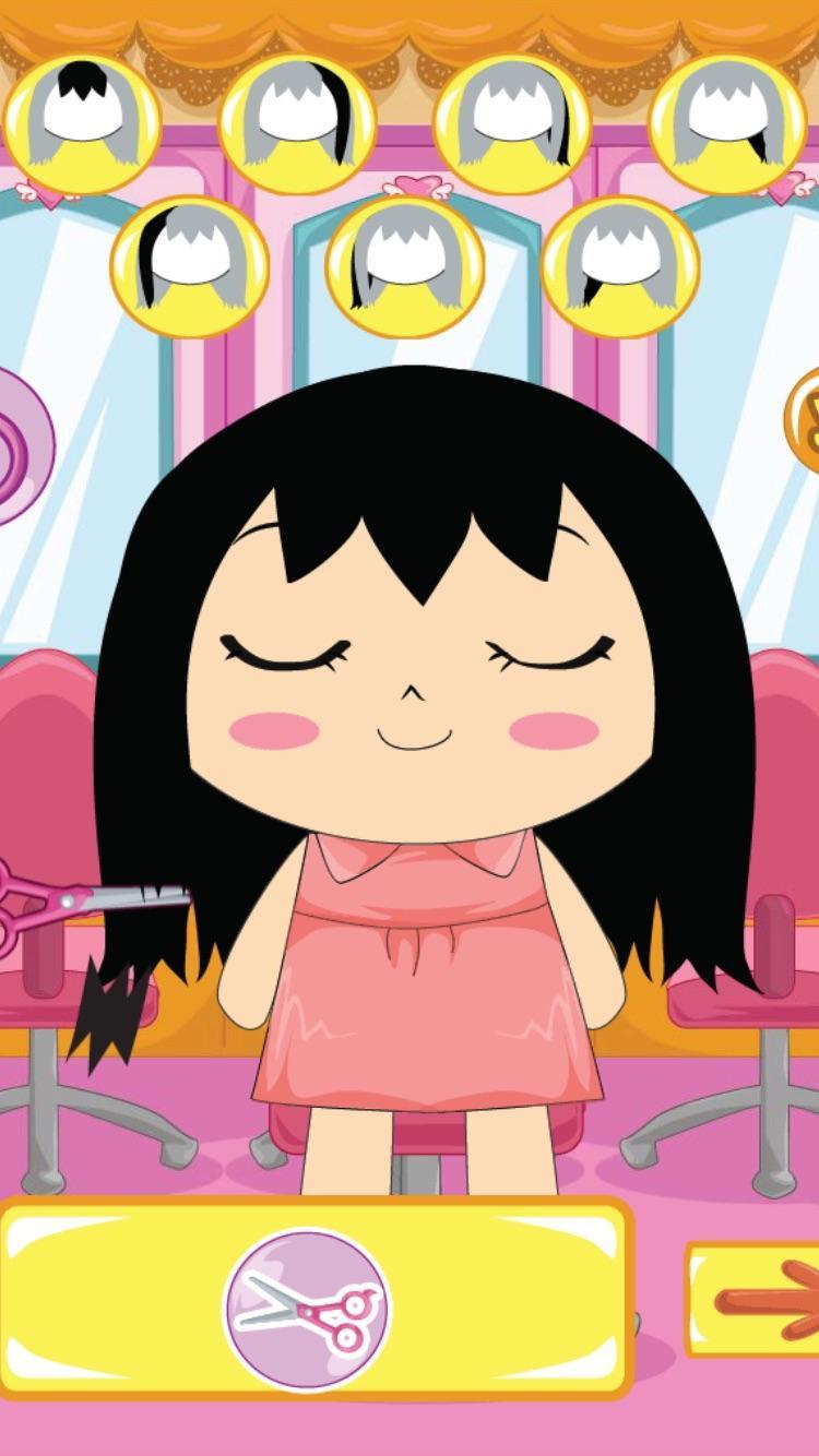 Cute Styling Saloon Girl Game