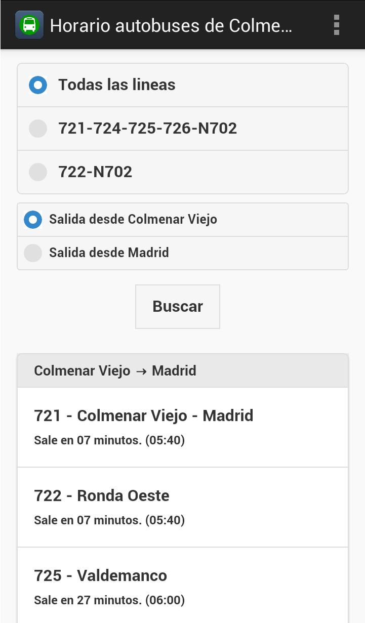 Autobuses de Colmenar Viejo