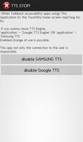 TTS STOP