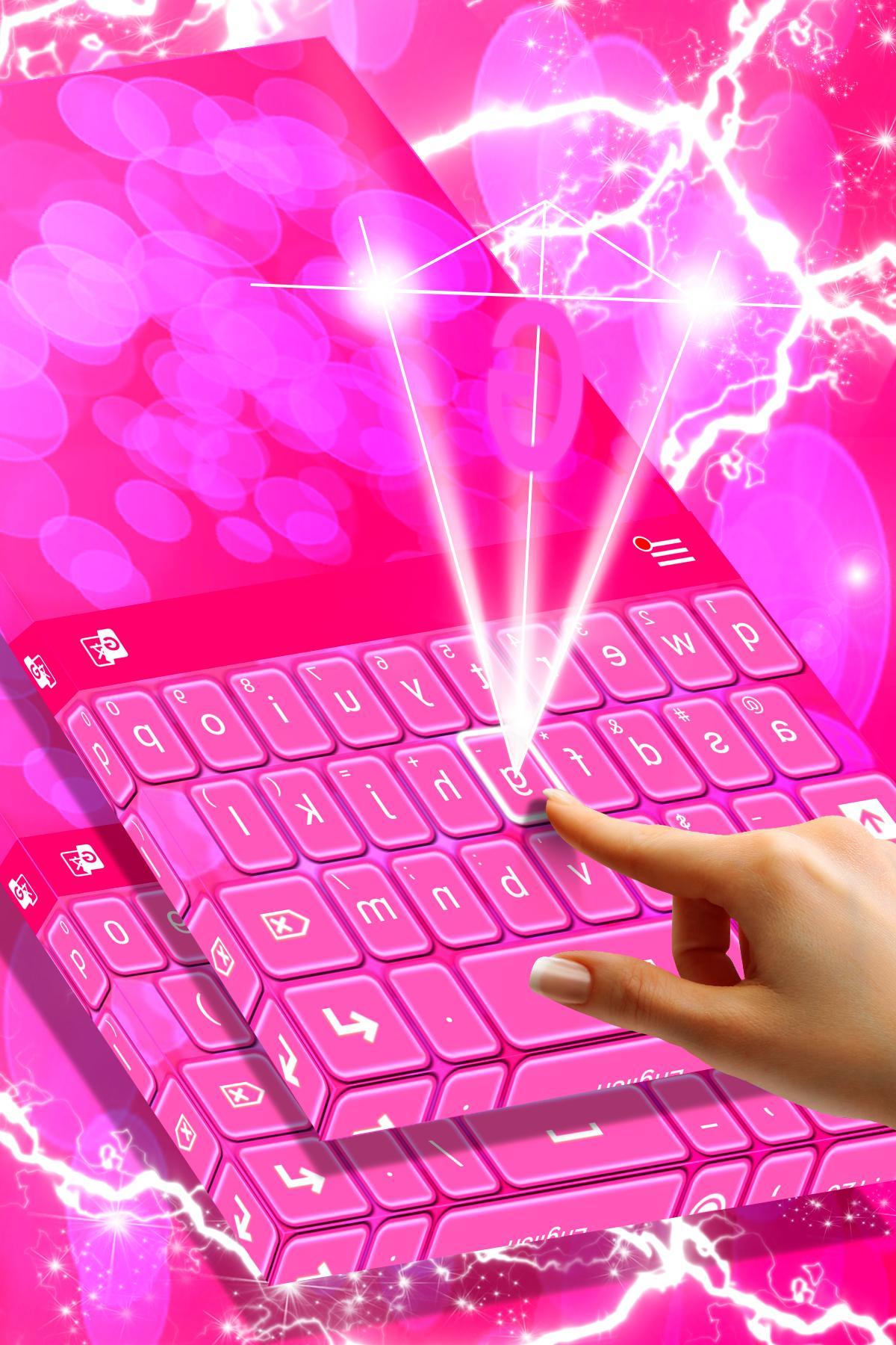 Color Keyboard Pink