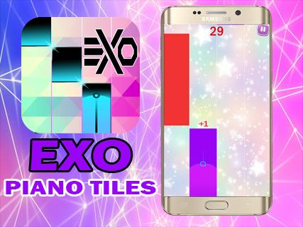 EXO K-POP Piano Tiles