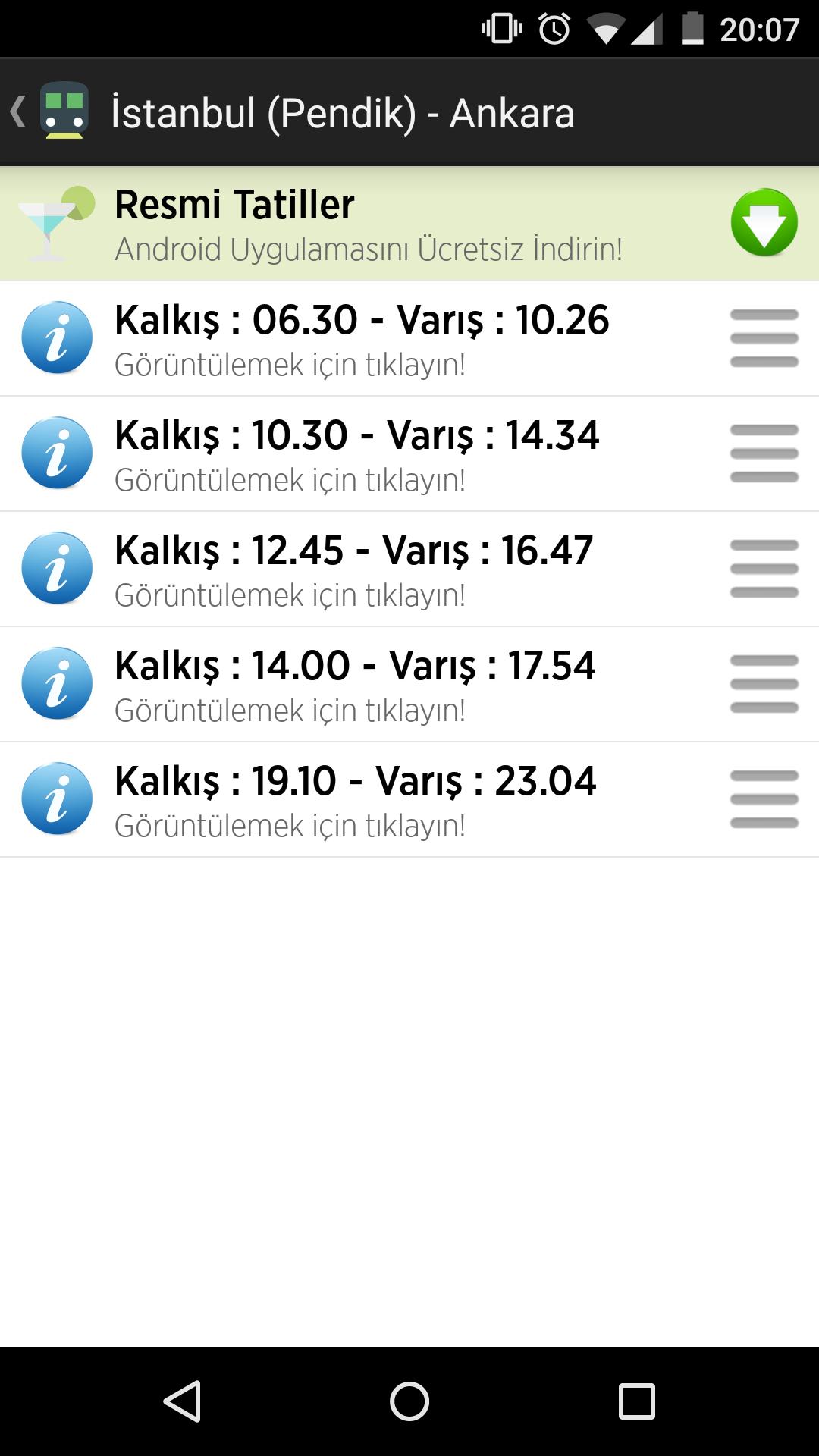 High Speed Train in Turkey