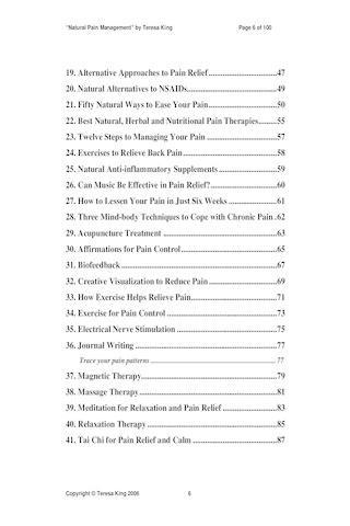 Natural Pain Management Pv