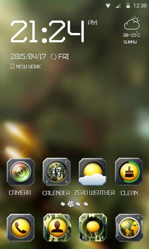 Camo Theme - ZERO Launcher