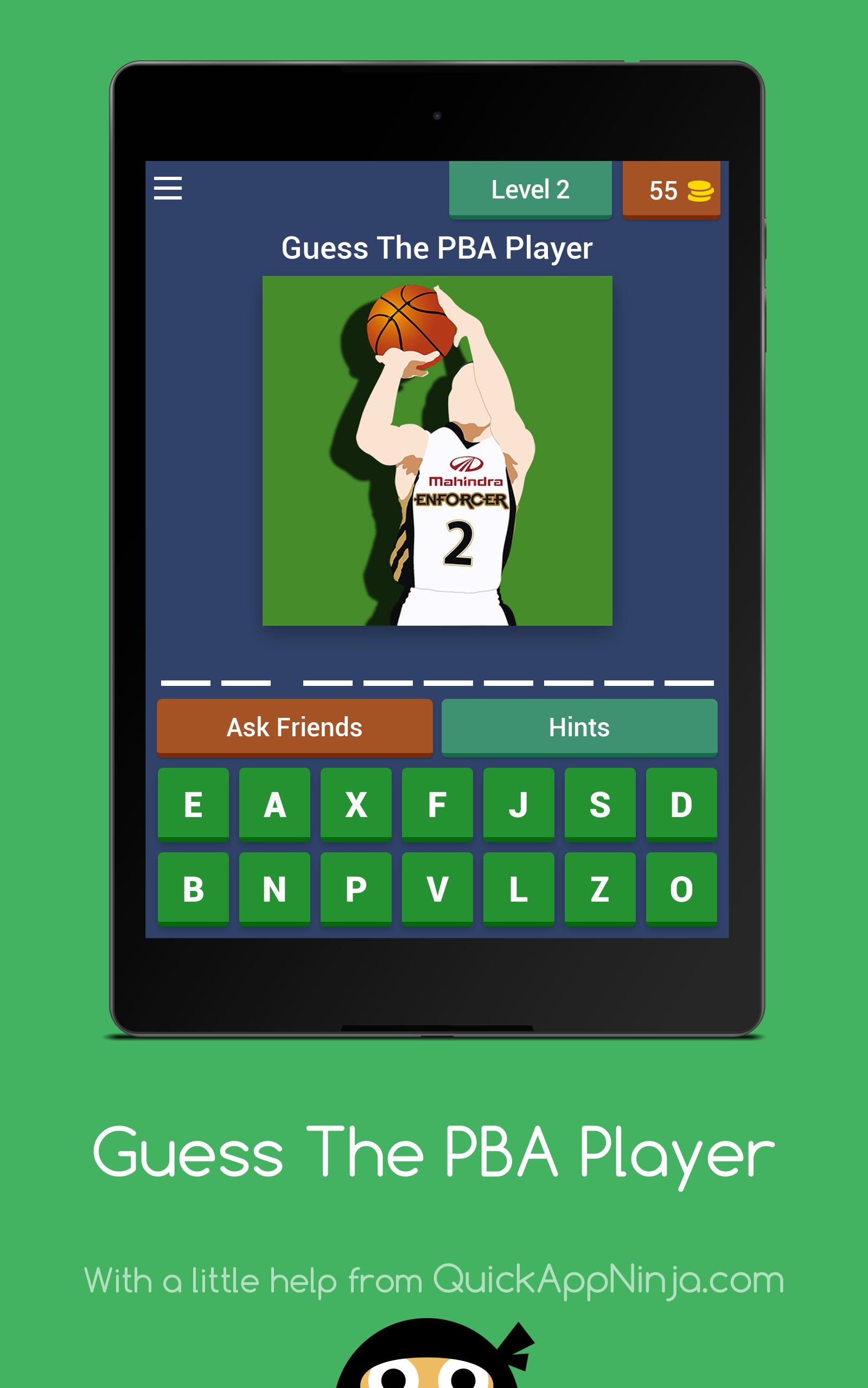 Guess The PBA Player