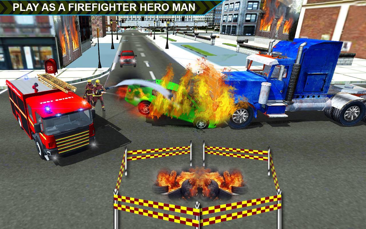 Firefighter Hero City Rescue