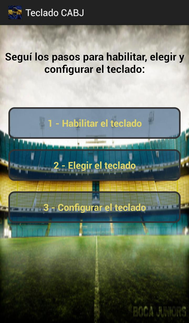 Boca Juniors Teclado