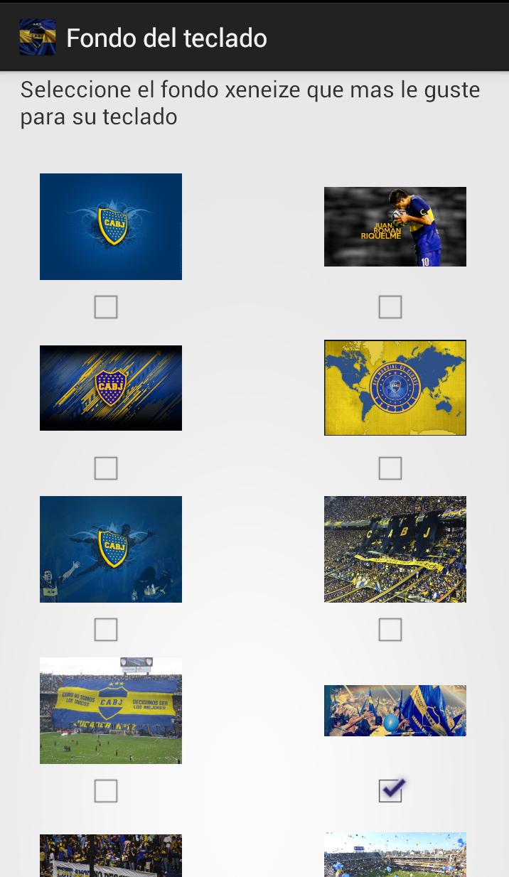 Boca Juniors Teclado