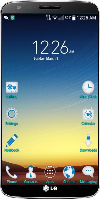 Perfect Blue LG Home Theme