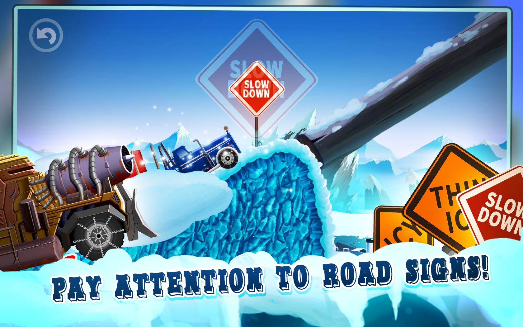 Truck Driving Race 2: Ice Road