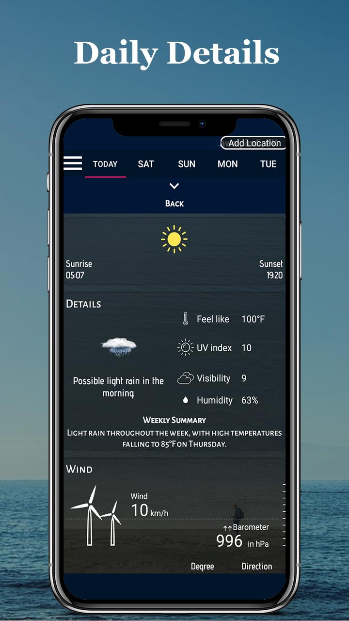 Live Weather Alerts & Forecast: Free Weather