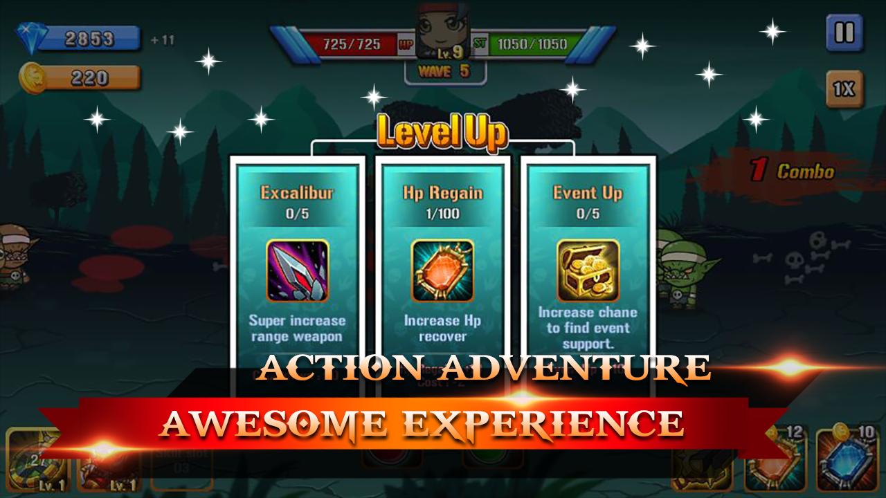 Monster Rush : Brave Demon Revenge