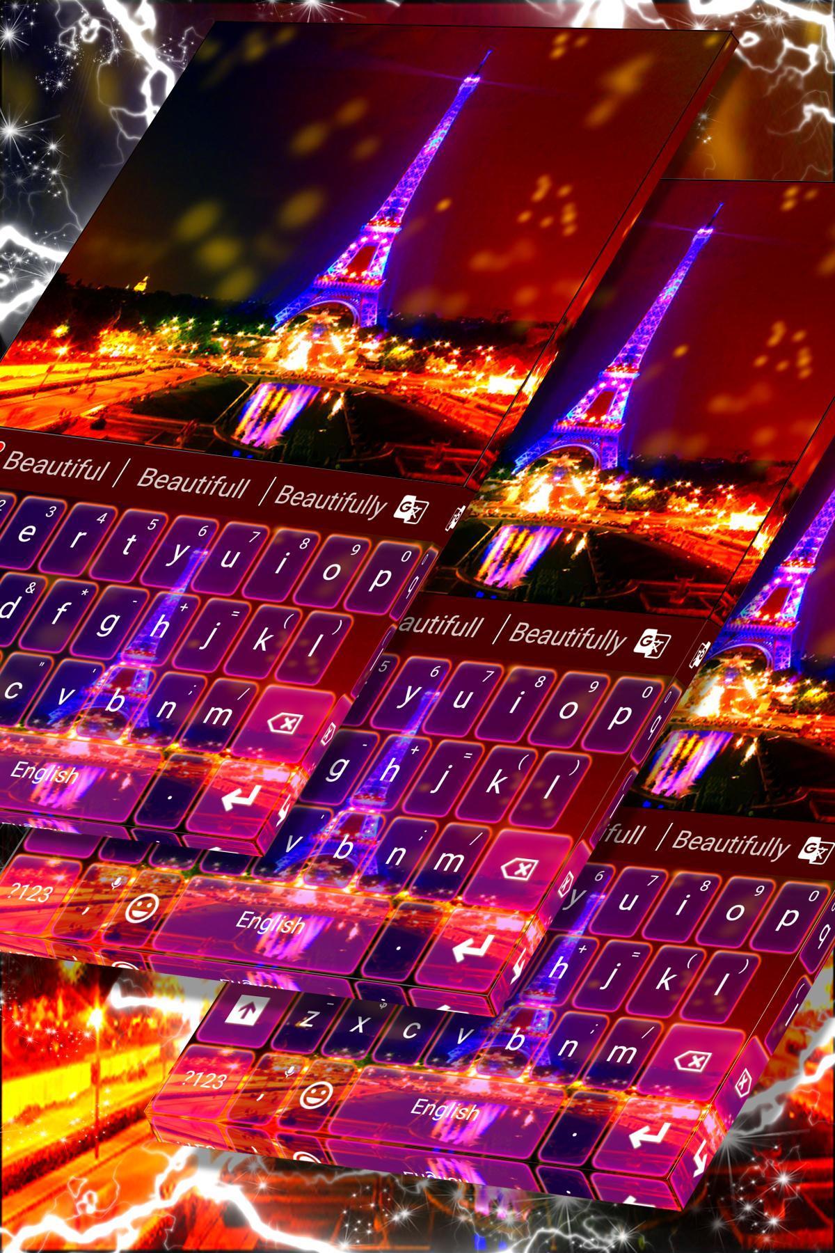 Keyboard Paris Theme