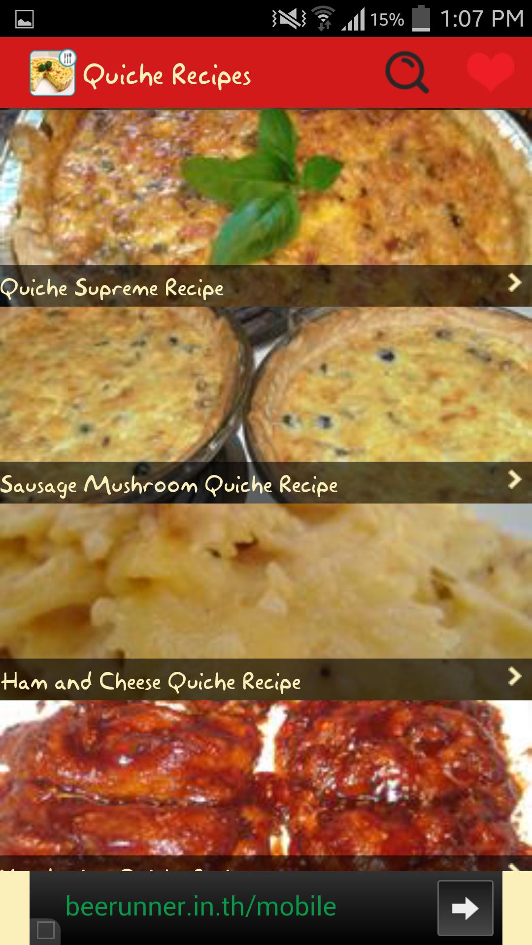 Quiche Recipes