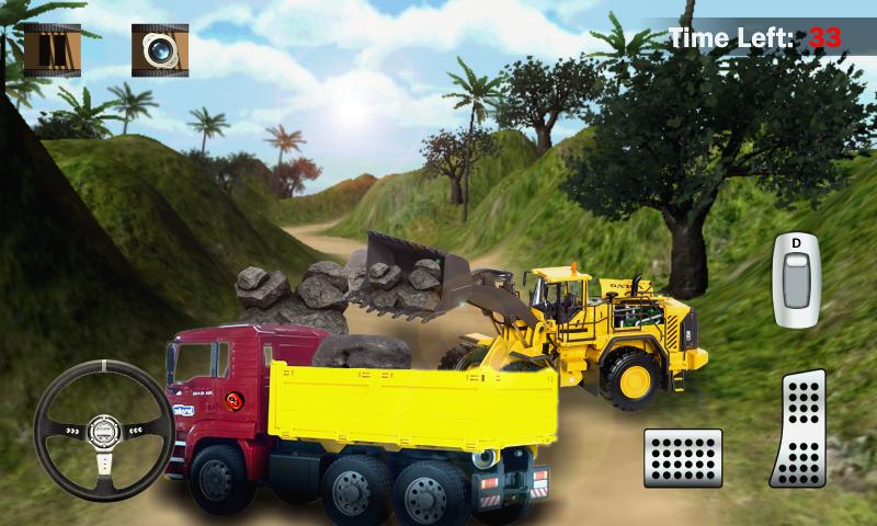 Excavator Drive Simulator Game
