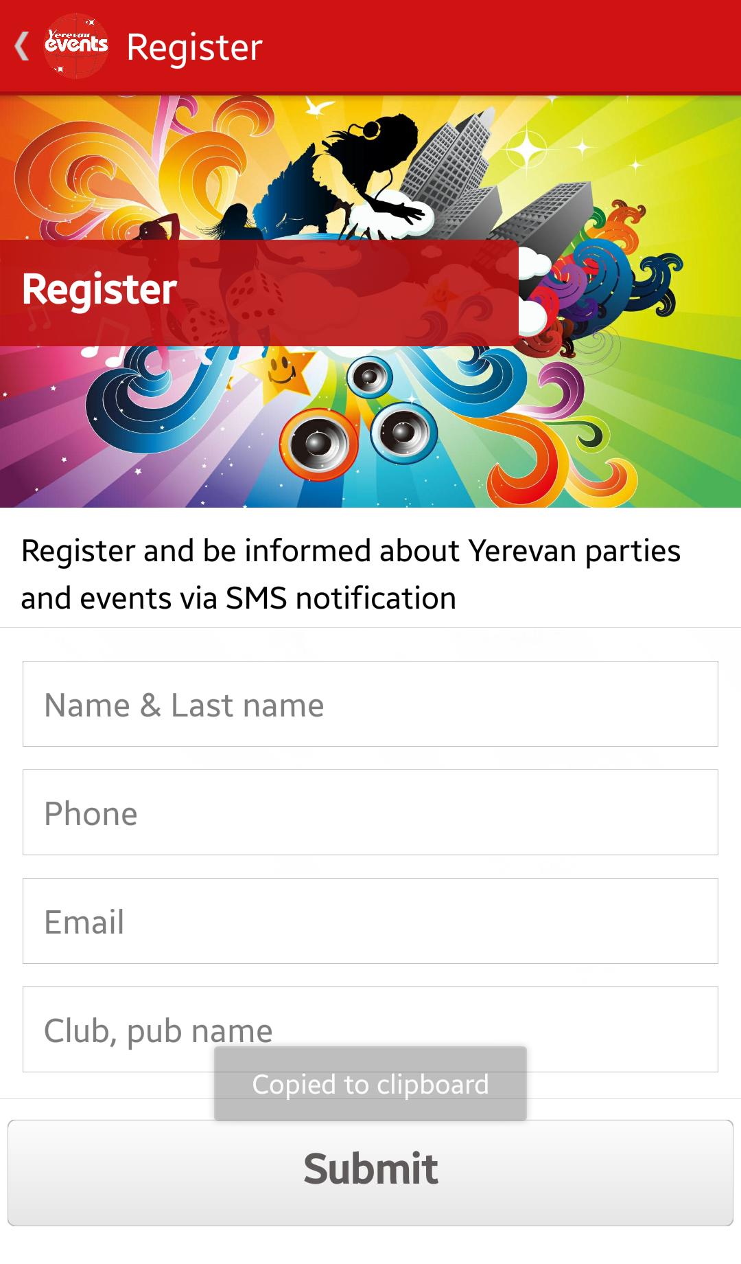 Yerevan Events