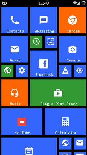 Metro Theme Launcher