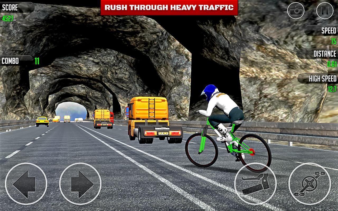 BMX Bicycle Road Race