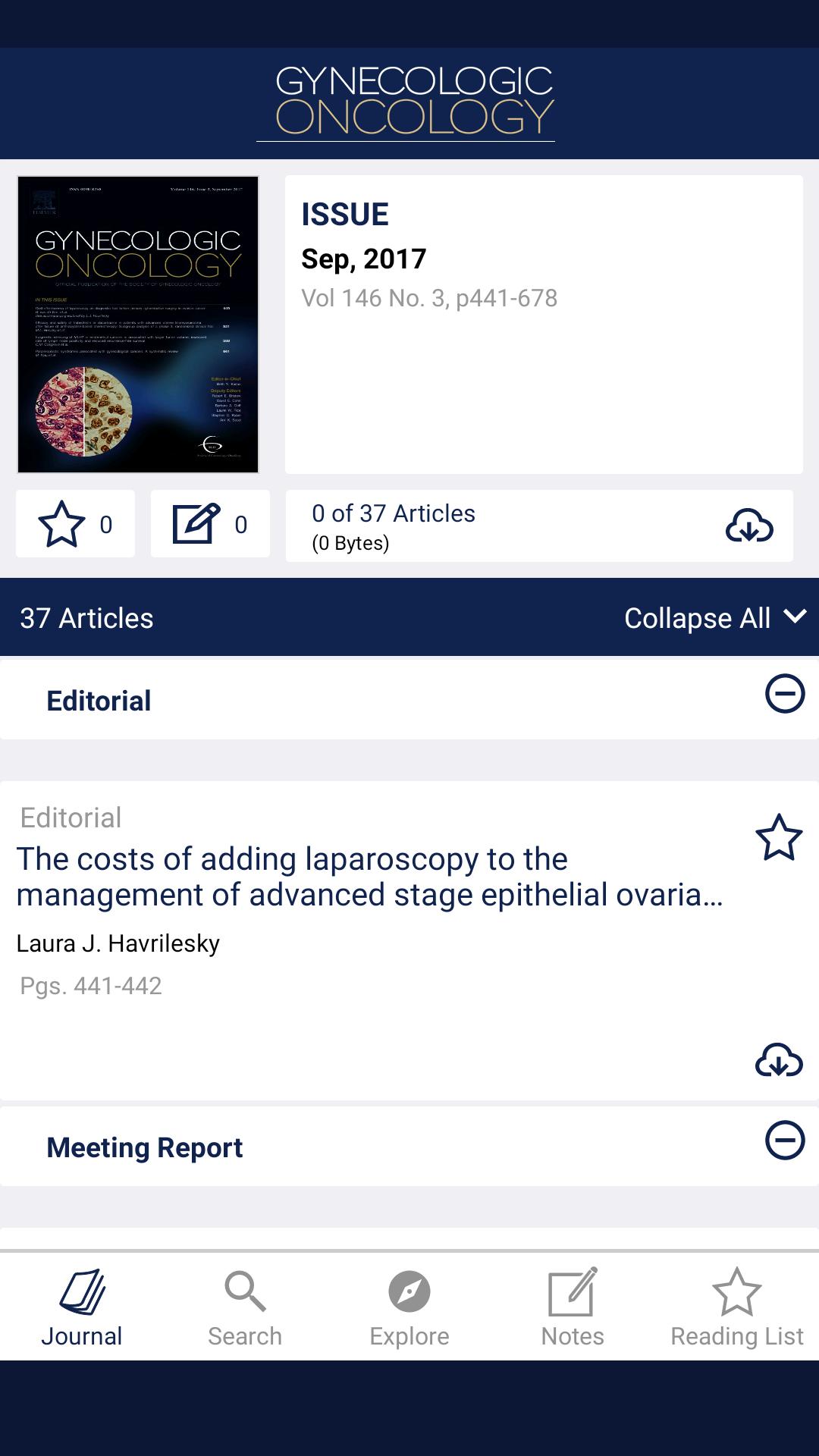 Gynecologic Oncology