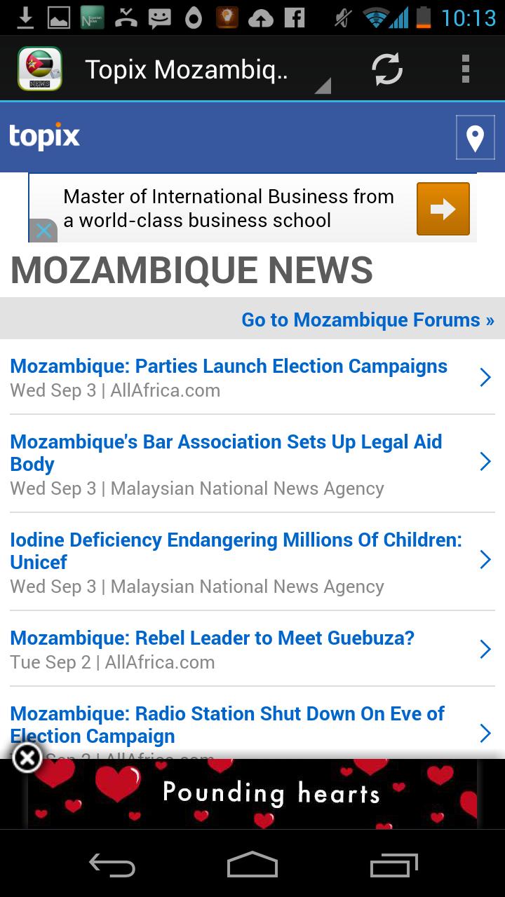 Mozambique Noticias