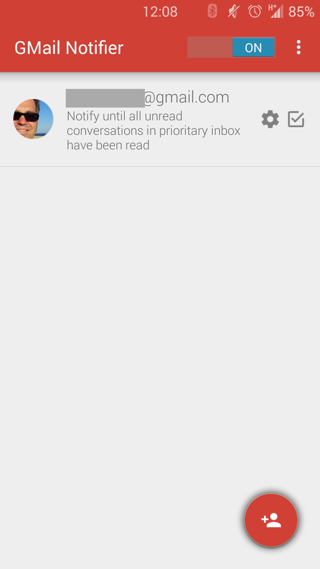 Unreads notifier for GMail