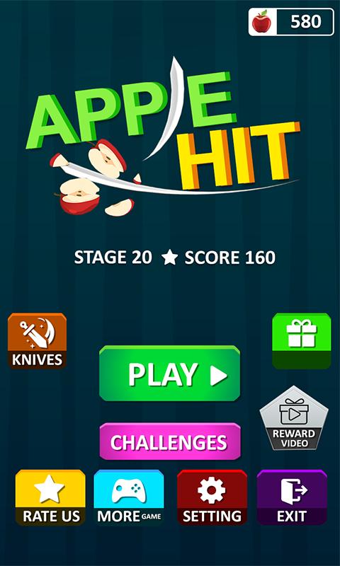 Apple Hit Knife Master