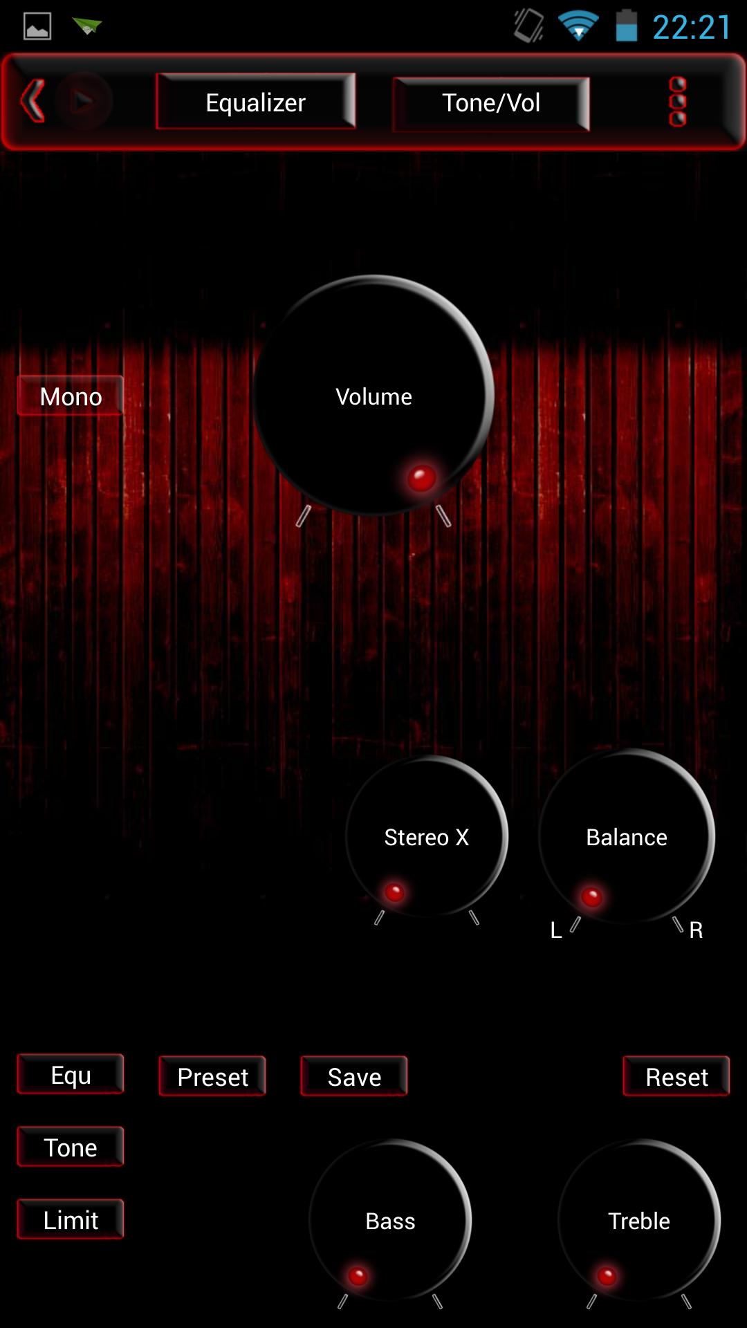 Poweramp Skin Red Glass