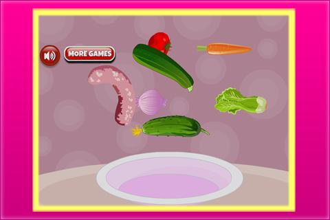 Cooking game : Salad Maker