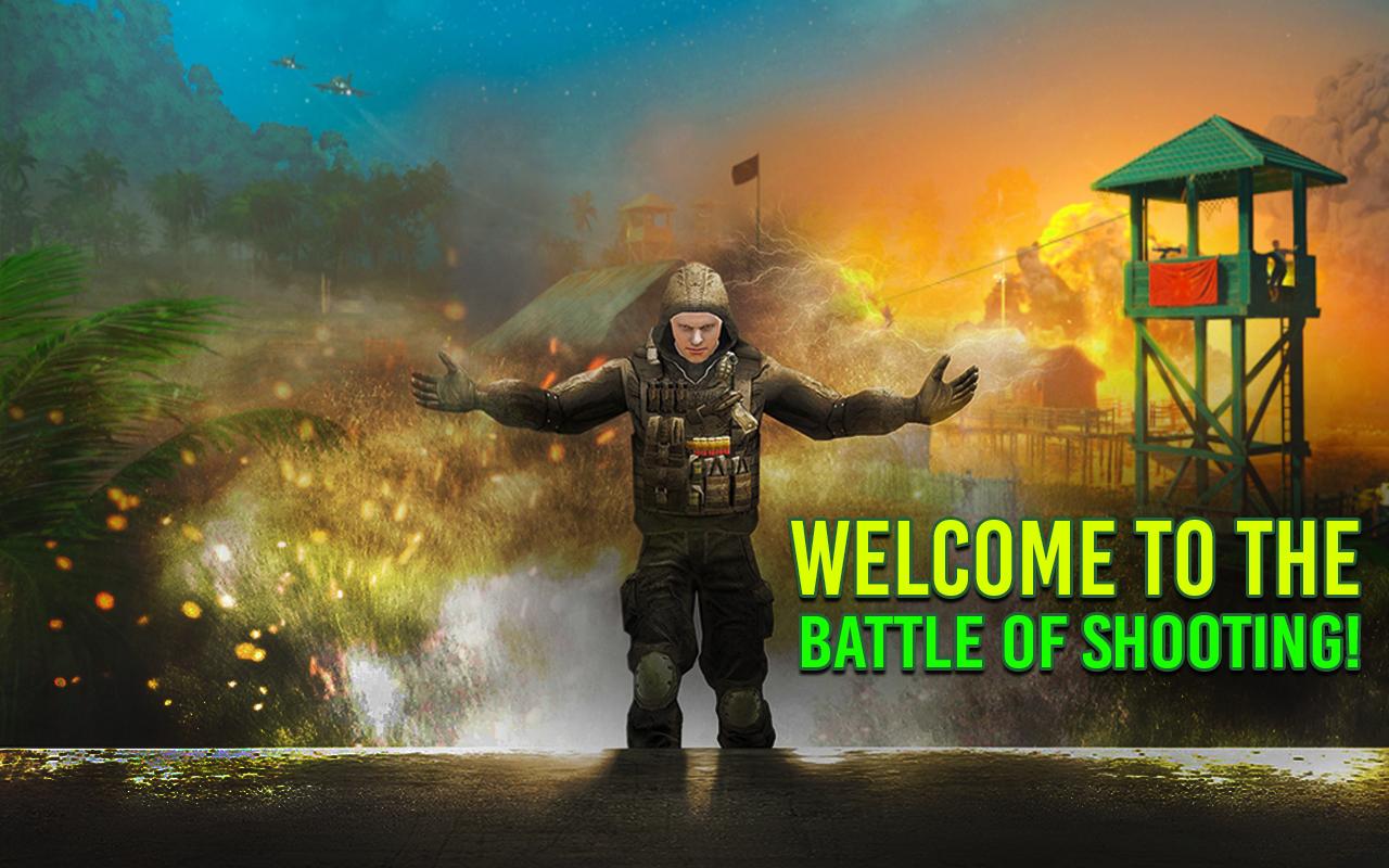 Fps Gun Strike Jungle Shooting