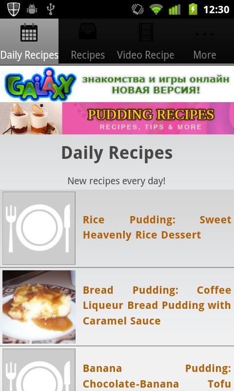 Pudding Recipes!