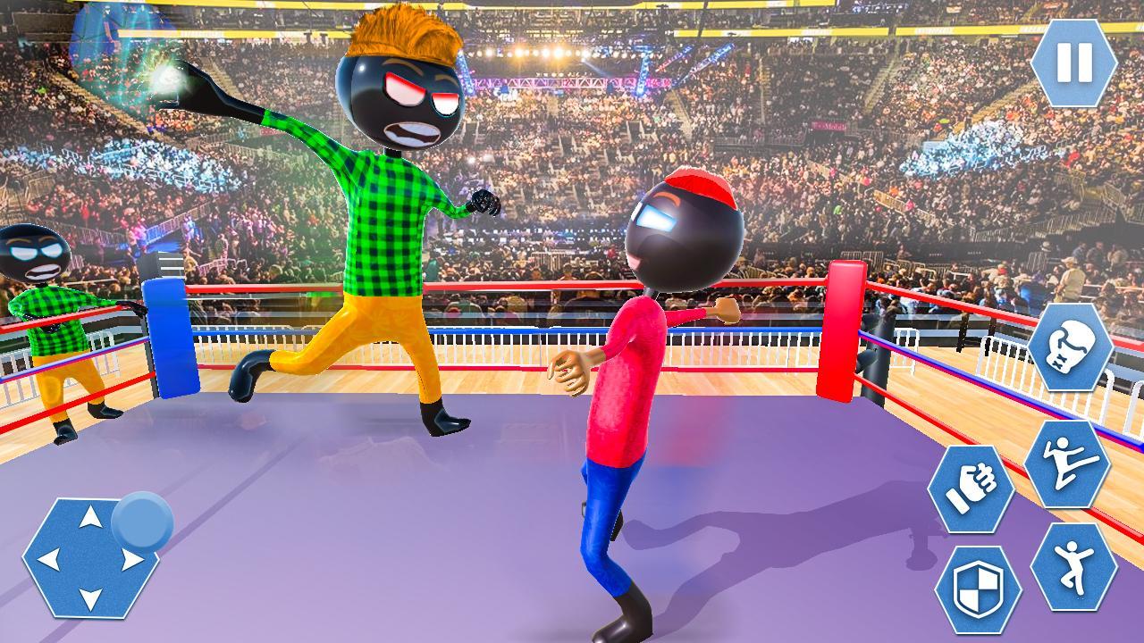 Grand Stickman Fight Ring Battle