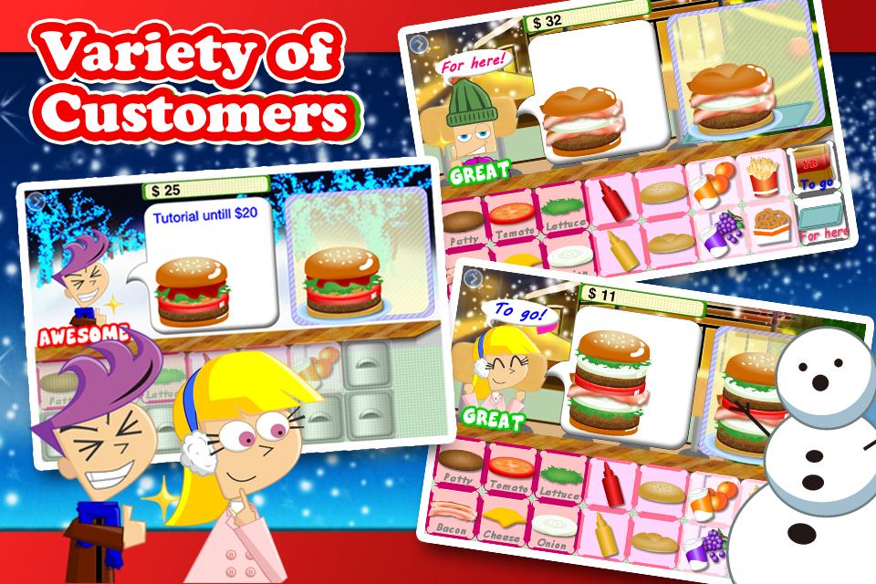 Yummy Burger Christmas Free