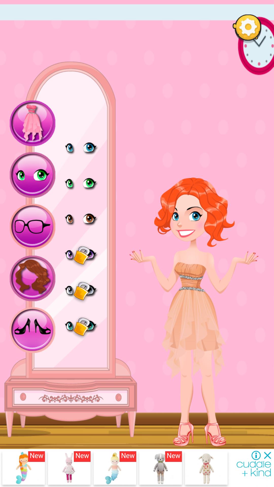 BabyGirl Dress up Style & Dishwashing