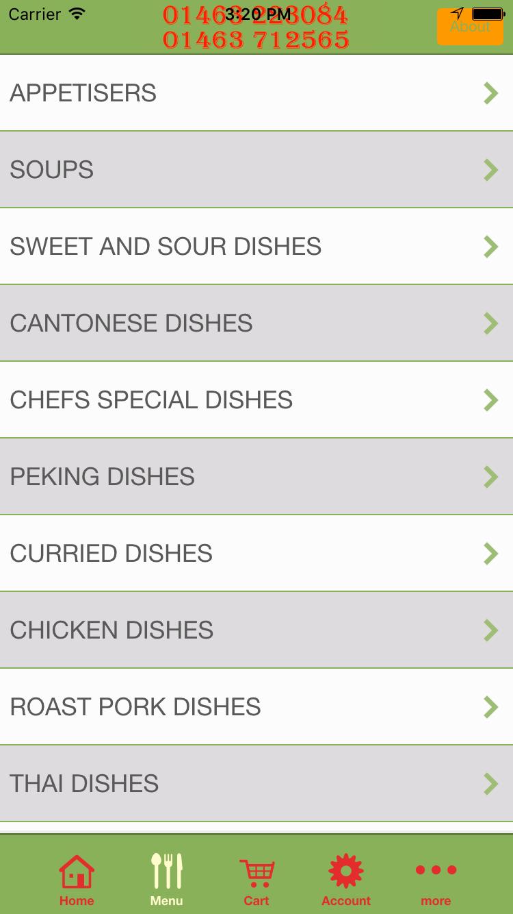 Hong Kong Kitchen, Inverness