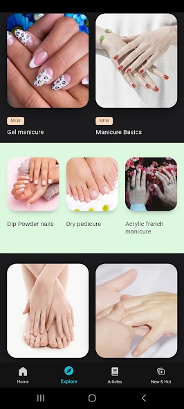 Pedicure and Manicure spa