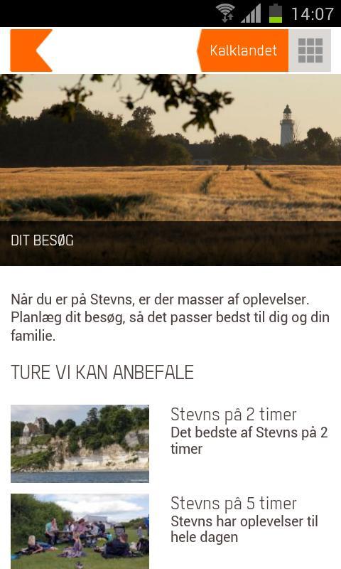 Stevns Klint - Kalklandet